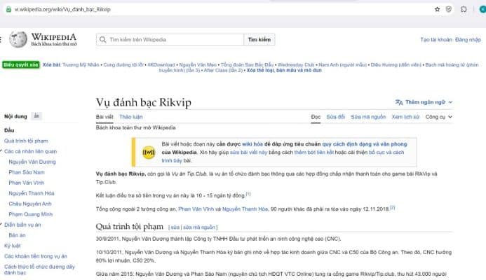 Thông tin Rikvip Wiki đa phần là chính xác